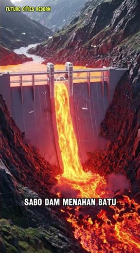 Volcanic Lava Can Swallow Roads #shorts #uniquefacts #aivideo