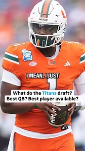Should the #Titans draft a QB no matter what? Or the best player on the board? 👀 #nfldraft #2025nfldraft #tennesseetitans | A to Z Sports Nashville