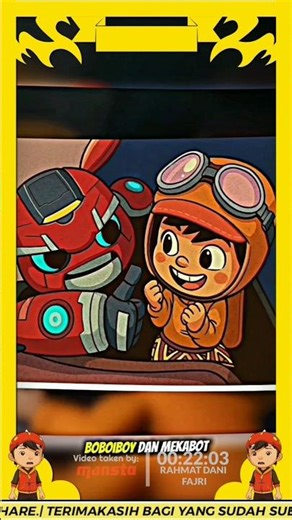 Boboiboy Kecil: Kesayangan Pian, Sahabat Setia Mechamato! #boboiboy