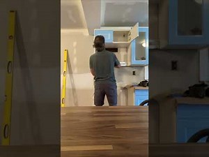Ikea upper cabinets: installing an over the range microwave