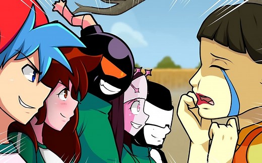 FNF“RELEASE”但人人都在唱 - FNF动画 - 鱿鱼游戏前传