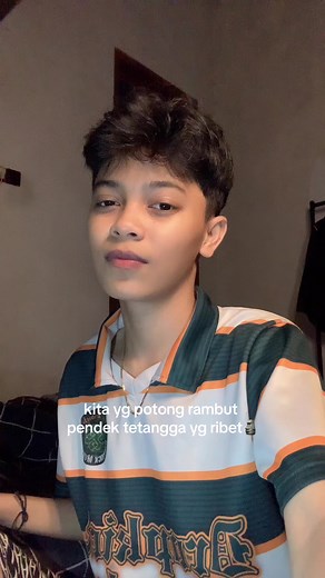 Kisah Lucu Tetangga Omongin Rambut Pendek Acim | Foto TikTok Acim