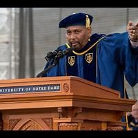 Aaron Neville awarded Notre Dame's Laetare Medal, sings 'Ave Maria'