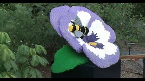 New LEGO sculpture exhibit connects nature with art