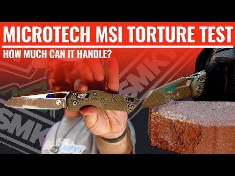 Microtech MSI Torture Test | Will it Cut?