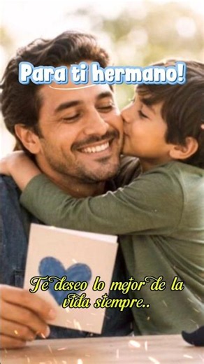 Feliz día del padre hermano! Que Dios te bendiga y guarde.#diadelpadre #felizdiadelpadre