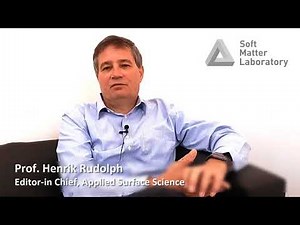 A Brief Conversation with Henrik Rudolph | What is Applied Surface Science?