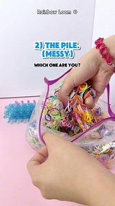 Have you checked out our new 3-tiered Rainbow Loom Mighty Rainbow Case on Amazon? 🌈 The many compartments will help keep your bands and accessories organized 🤩 Would you consider yourself messy or neat? 🤔 #rainbowloom #amazonmusthaves #amazonfinds #cleaning #holidaygifts #holidaygiftideas #diycrafts #kidscrafts | Rainbow Loom