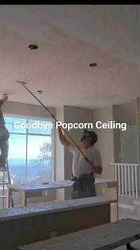 Popcorn Ceiling Removal Timelapse | Start to Finish