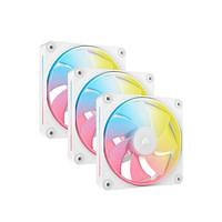 CORSAIR LX-R RGB Series - iCUE LINK LX120R RGB White - 120mm RGB Fan - Triple Fan Kit