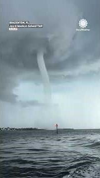 We Saw a GIANT Tornado Over the Ocean!