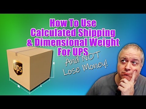How To Use Calculated Shipping And UPS Dimensional Weight On eBay - Carolina Picker eBay Reseller