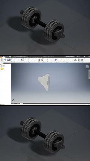 Mancuerna - Autodesk Inventor