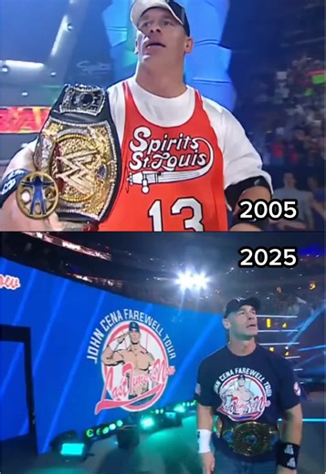 JOHN CENA FIRST & LAST RAW ENTRANCE 😭🔥 #wwe #johncena