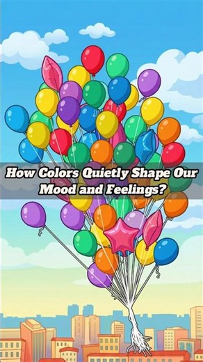 How Colors Quietly Shape Our Mood and Feelings #shorts #colors