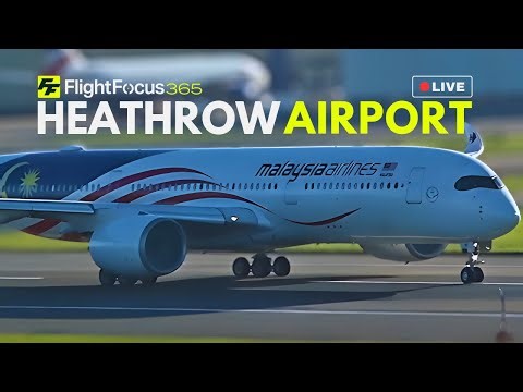 Heathrow Airport Live - Saturday 24th January 2026