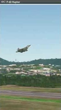 F-22 Stealth Scramble: MSFS Venezuela Rapid Response - A Visual Thriller #F22Stealth