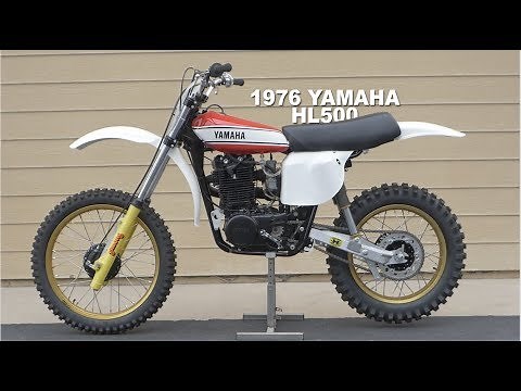 1976 Yamaha TT500 - Tom White's Museum