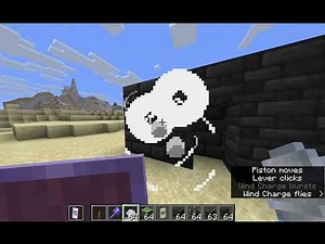 Wind Burst Door (Best Fun Way to make it) #minecraft