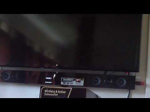 Samsung HW-F450 Sound bar Sound Review via flash drive bluetooth & tv