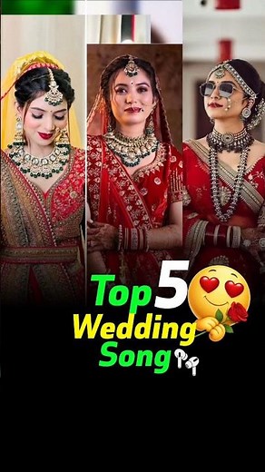 2026 Top5 Wedding Song 🔥😍| #weddingsong #viralsong #explore #shorts