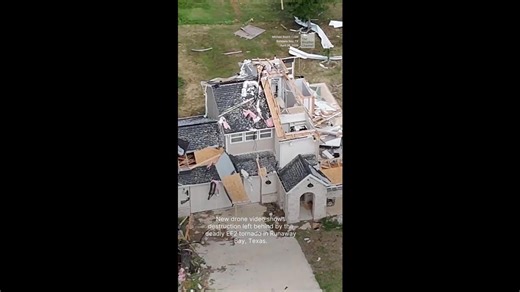 Deadly EF2 tornado hits Texas