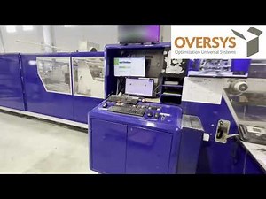 VIDEO OVERSYS U73460725 EMBA 245 QS 4 COLOR FLEXO FOLDER GLUER WITH ROTARY DIE CUTTER