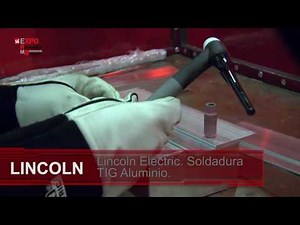 Lincoln Electric soldadura TIG de Aluminio