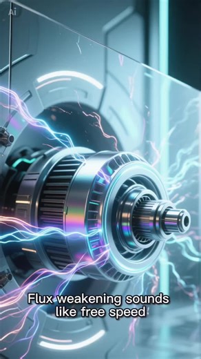 The definition of flux weakening, not used for everyday riding I cooked a sabvoton smvc 72150 with flux weakening above 30% 😬 which at the time I didn’t know much about these high powered controllers. You can’t have a weak battery either because it uses more power and causes more voltage drop so there are positives and negatives using FW #ebike #ebikeconversion #fyp #ebiketips #ebikeconversionkit