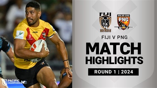 Match Highlights 🎥 - #PacificChamps Watch all the highlights as Fiji take on the PNG Kumuls! | NRL