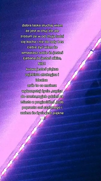 Captivating Purple LED Light Strip Close-Up