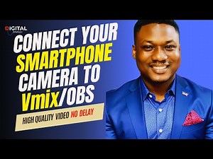 How to connect your smartphone camera to Vmix,Obs,Zoom |NO Delays