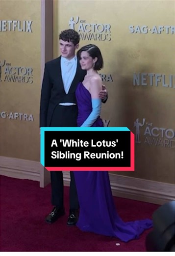 Exciting 'White Lotus' Reunion at the Actor Awards