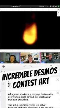 Incredible desmos contest art! #desmos #maths #graphing #art