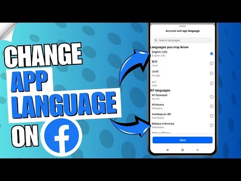 🌐 How to Change Language on Facebook App | 📲 Facebook Language Settings