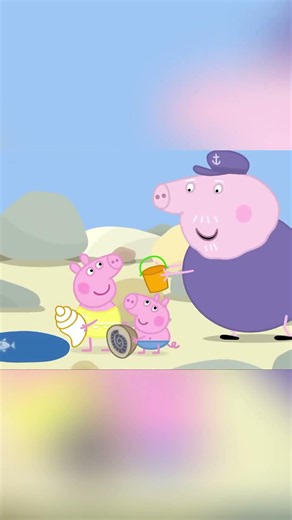 Missão secreta da Peppa Pig na praia 🏖️ #peppapig #aventura #shorts