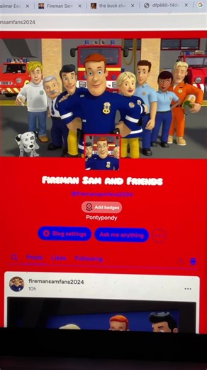 Tumblr fireman Sam and friends #firemansam