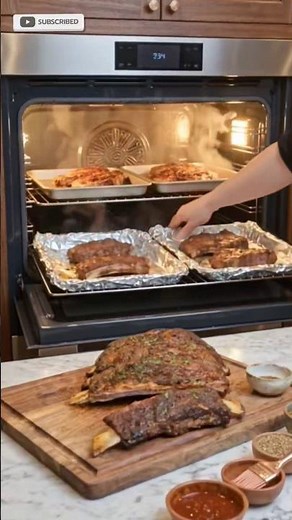 Juicy Beef Ribs Slow Cooked in Oven Perfection 🍖✨