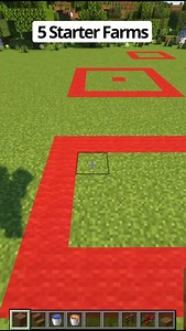 1.1M views · 14K reactions | 5 Easy Minecraft Starter Farms #minecraft #minecraftbuilding #minecraftbuilds #minecrafttutorial | Blockical Blockical | Facebook