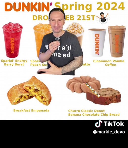 Exciting Dunkin' Spring Menu Launch - Feb 21st 🌼