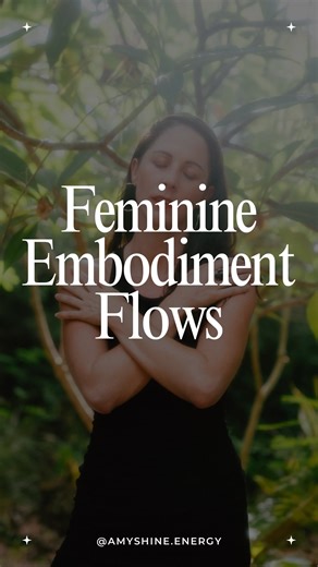 This is your reminder the Feminine Body loves to FLOW ⬇️ Movements that are fluid, circular, flowing, weave right and left side together are so incredibly healing & empowering 🌸 Let your feminine body flow Release the structure & control Feel the movement in every cell of your body Follow me for more embodied woman feminine inspiration ⬇️ #feminineflow #embodiedwoman #somaticmovement | Amy Shine