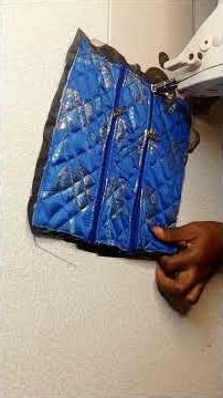 Simple pouch making tutorial #totebagtutorial #purse #pouch #bagmaking #viralshorts