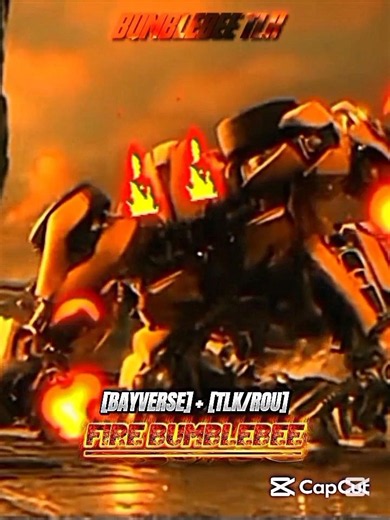Fire Bumblebee (Bayverse) vs Hunter Armor Bumblebee (Rid 2015) #transformers #vs #edit #music #1vs1