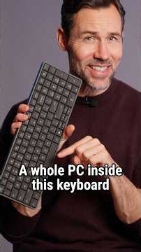 HP just put a full PC inside a keyboard! #hp