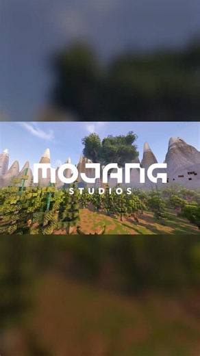 Making My Build Minecraft's Title Screen #minecraft #minecraftbuilding #minecraftbeauty