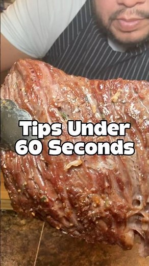 Tips Under 60 Seconds – Stop Ruining Your Steak