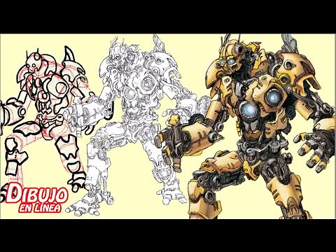 como dibujar un transformer (explicado)