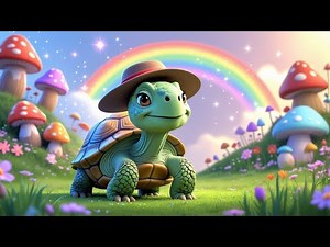 "Super Quiet Tortoise in a Magical Adventure: A Rainbow Story for Kids"