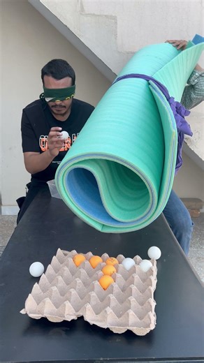 “Playing ping pong like our eyes took the day off 🤣🤣”#viral#funnychallanges#cheater#justice