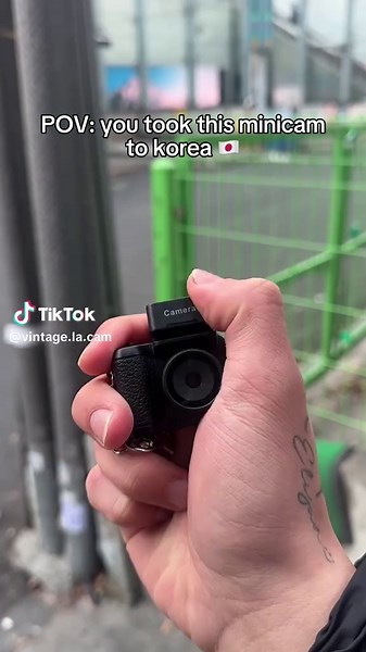 Exploring Seoul with Vintage Mini Cameras